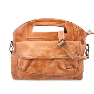 BED|STU Tan Leather Crossbody Bag